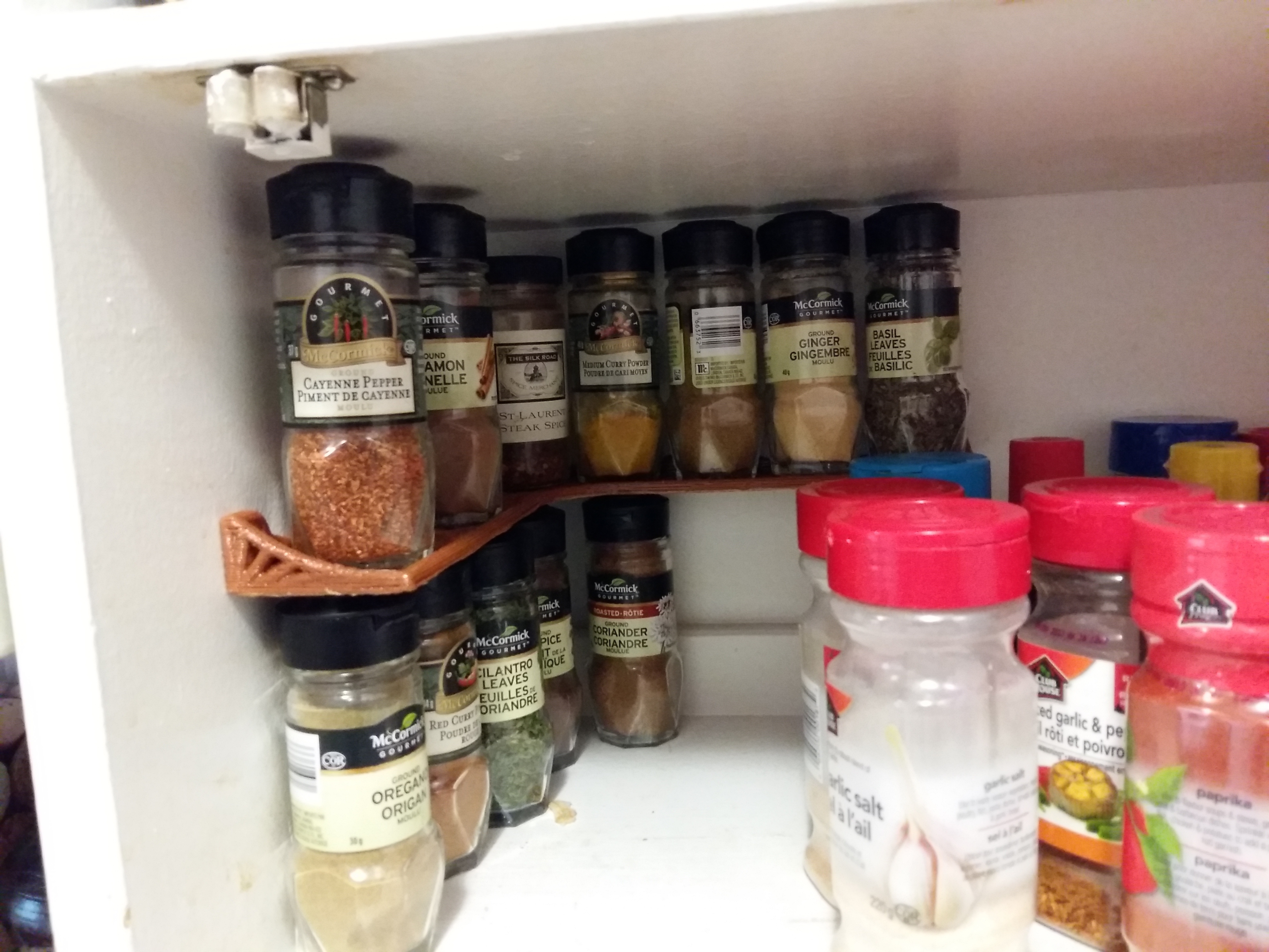 3d printed spice discount rack