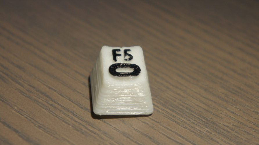 F5 Key 3D Print 105966