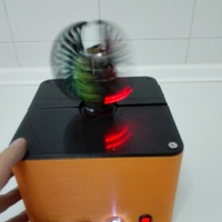 Small The Orbe Persistence Of Vision Prototype 3D Printing 105972