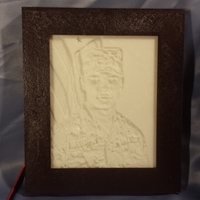 Lithophane frame with LED lights - Thumbnail 5