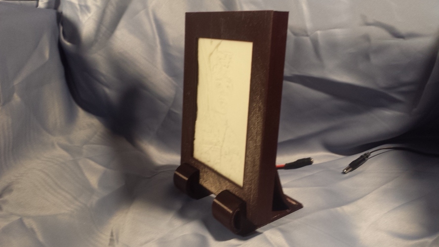 Lithophane frame with LED lights 3D Print 106221