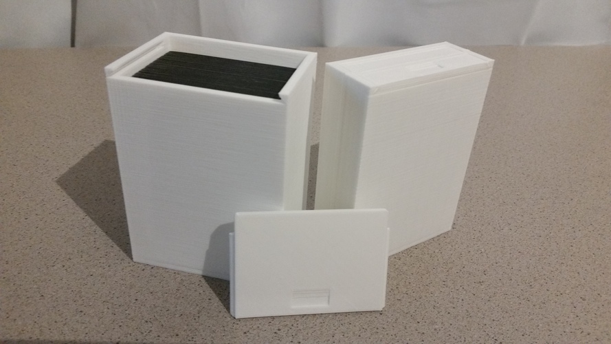 Deck Box [MTG, Pokemon, Yu-Gi-Oh] 3D Print 106260