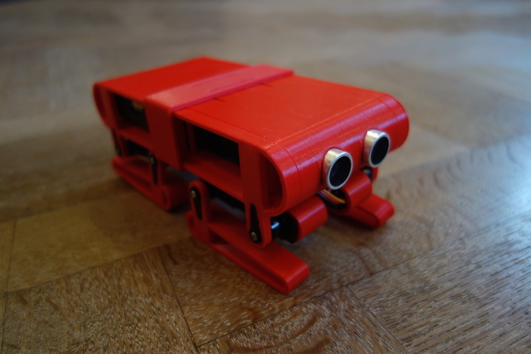 Quadruped Robot 3D Print 106538