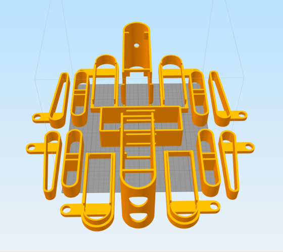 Quadruped Robot 3D Print 106544