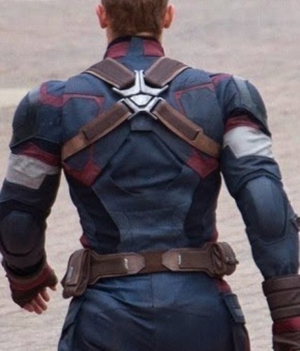 Captain America - Stealth utility belt buckle 4 point shield har