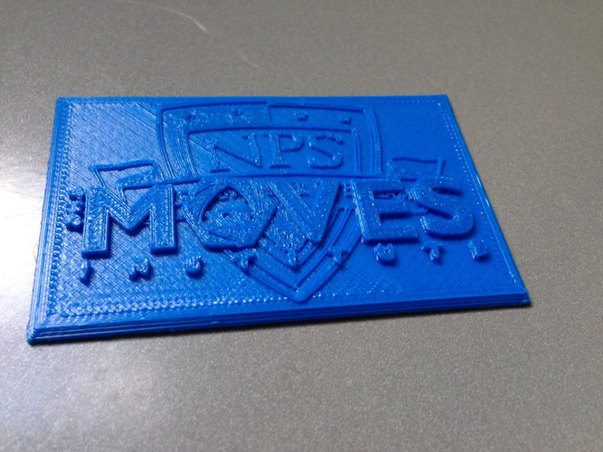 MOVES Plaque 3D Print 106564