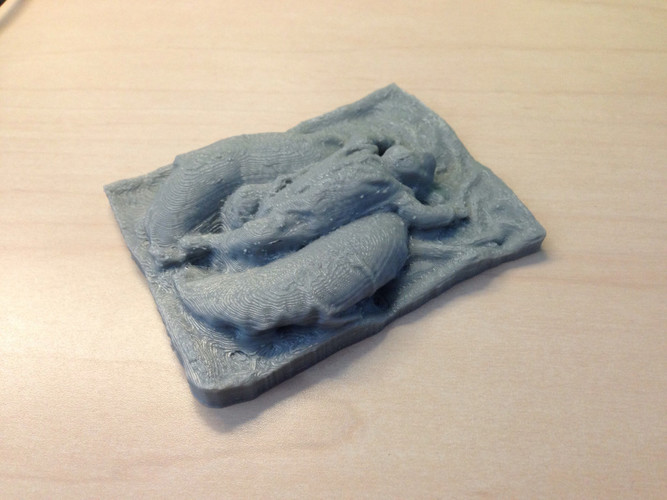 6 month old baby girl scan 3D Print 106565