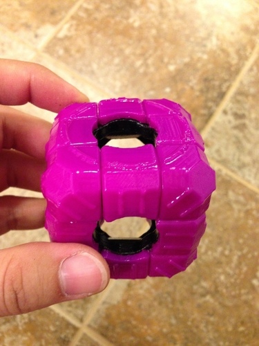 Rubiks Void Cube with Built in Patterns 3D Print 106570