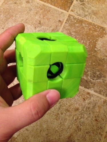 Rubiks Void Oddity Cube (fully printable) 3D Print 106575