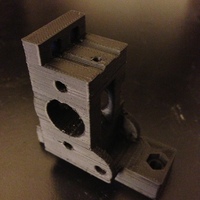 MakerGear Simplified Extruder Block with Quick Release and Rear  - Thumbnail 2