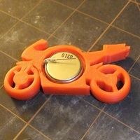 Motorcycle Keychain with Light - Thumbnail 5