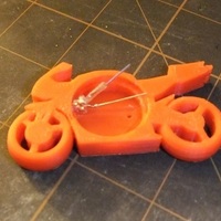 Motorcycle Keychain with Light - Thumbnail 11