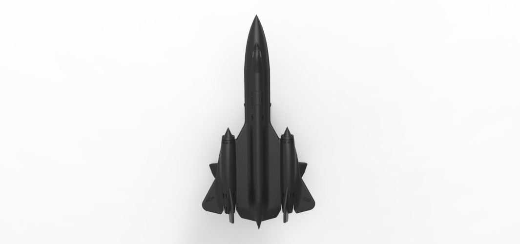 Blackbird SR71 3D Print 106659