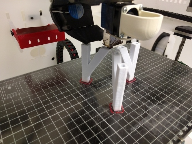 Dual Extruder Alignment Tool 3D Print 106692