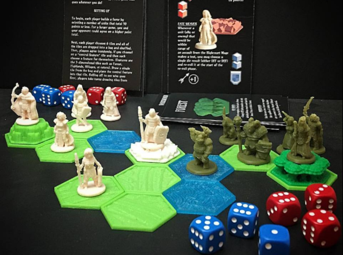 Pocket-Tactics: Core Set 1 (Fourth Edition) 3D Print 106715