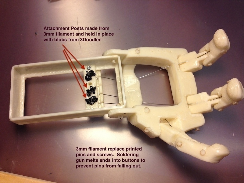 Prototype Hand Rp Ody Hand RP 1.0 (a Prosthetic Hand Research Platform) - Pinshape