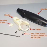 Phaser Handle for 3Doodler - Thumbnail 3