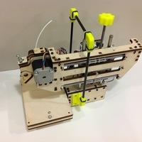 Carbon-Fiber Handle for Printrbot Simple (update) - Thumbnail 3