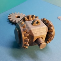 Tête avec 4 pignons coniques - Bevel gear - Thumbnail 7