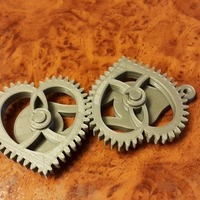 Small Coeurs tandem - Hearts tandem 3D Printing 106976