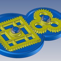 Engrenage carré - square gear - Thumbnail 4