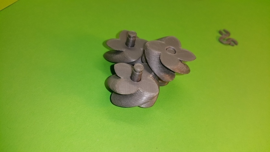 3D Printed Crazy Gears by NOP21 | Pinshape