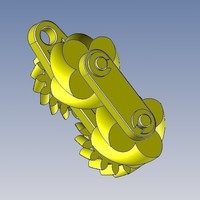 Gears paradoxical- engrenage paradoxal - Thumbnail 4