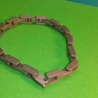 Small Bracelet chaîne. Bangle 3D Printing 107075