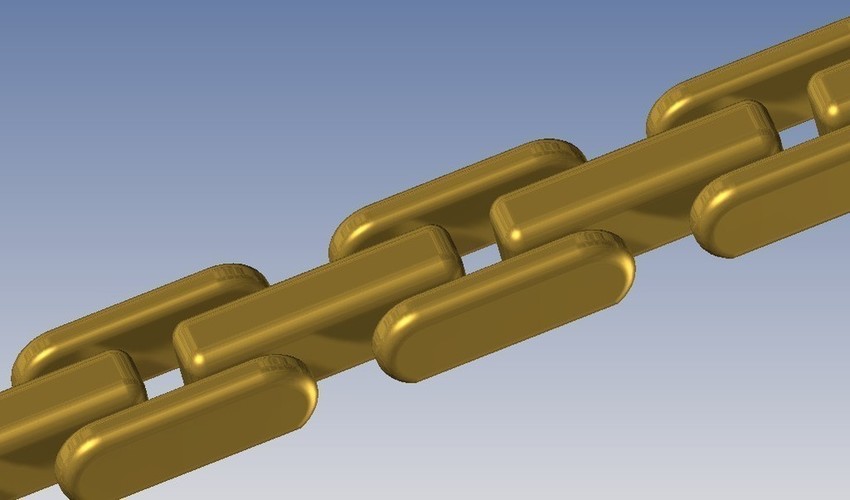 Bracelet chaîne. Bangle 3D Print 107079