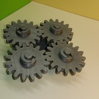 Small Gears 4 -Engrenages -4 3D Printing 107095