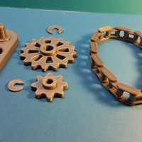 Gears rotating system - Chaîne pignons - - Thumbnail 3