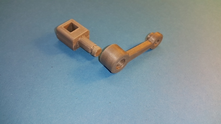 Bielle manivelle - Crank rod - mécanisme 3D Print 107133