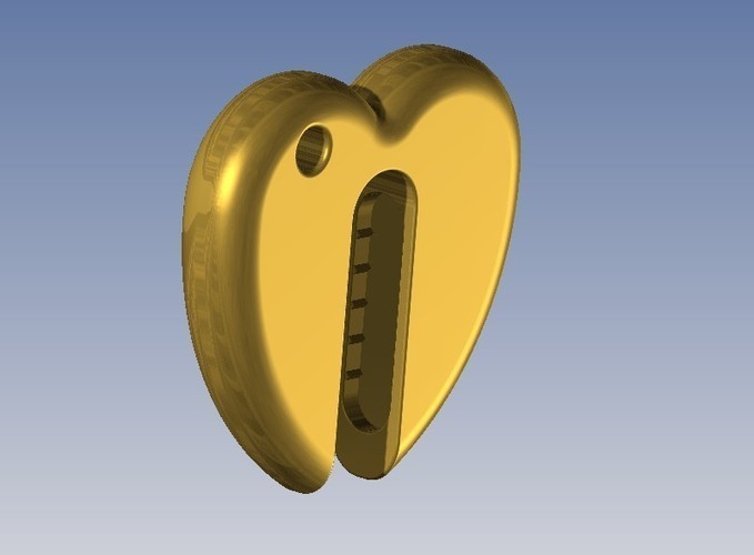 Hearts chained - Coeurs enchaînés. 3D Print 107145