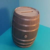 Tonneau - puzzle - Barrel BORDEAUX - option tirelire - piggy ban - Thumbnail 4