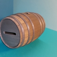 Tonneau - puzzle - Barrel BORDEAUX - option tirelire - piggy ban - Thumbnail 6