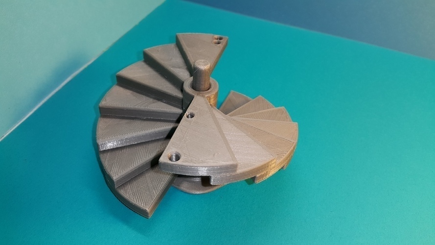 Escalier de Chambord - Puzzle - Staircase Chambord 3D Print 107203