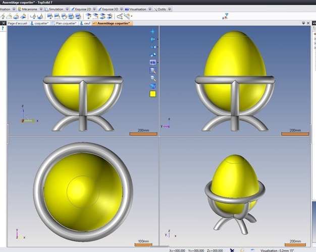 Coquetier - Egg cup 3D Print 107232