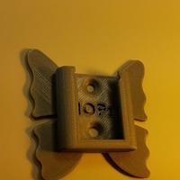 Crochet clic- Wall hook - forme papillon - Thumbnail 4