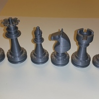 Chess - Pièces - Tour - Rook - Thumbnail 3