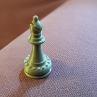 Small Chess - Pièces - Fou - Bishop 3D Printing 107260
