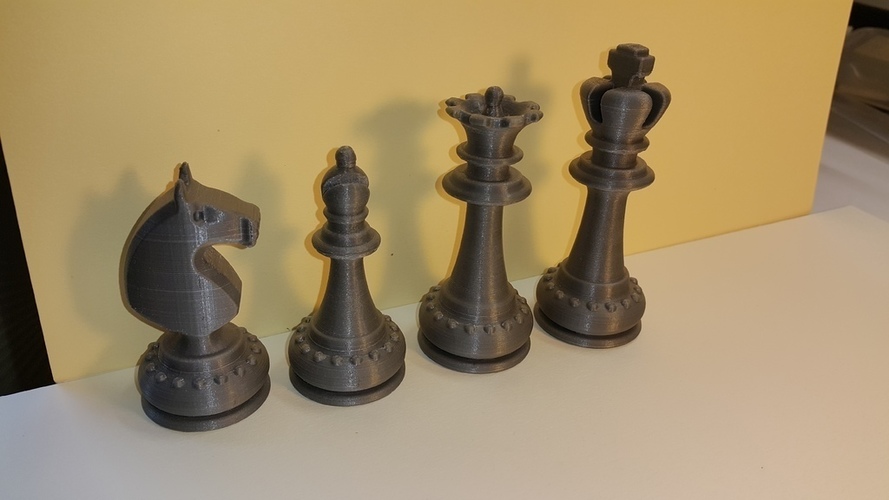 Chess - Pièces - Fou - Bishop 3D Print 107262