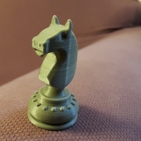 Small Chess - Pièces - Le Cheval - Knight 3D Printing 107265