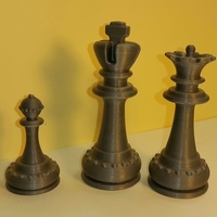 Chess - pièces - le Roi- The King - Thumbnail 5