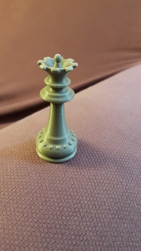 Chess - pièces - Queen 3D Print 107290