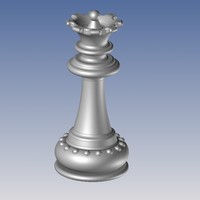 Chess - pièces - Queen - Thumbnail 5