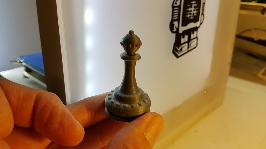 Chess - pièces - pion - pawn 3D Print 107297