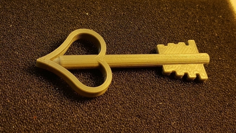 la clef de la flèche du coeur - key to the heart of the arrow