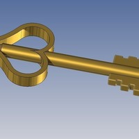 la clef de la flèche du coeur - key to the heart of the arrow - Thumbnail 2