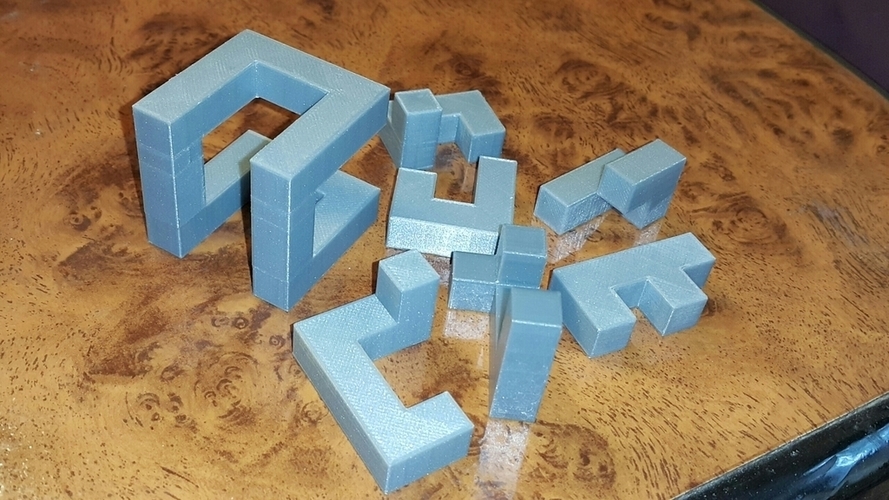 Puzzle 4x4x4 3D Print 107391