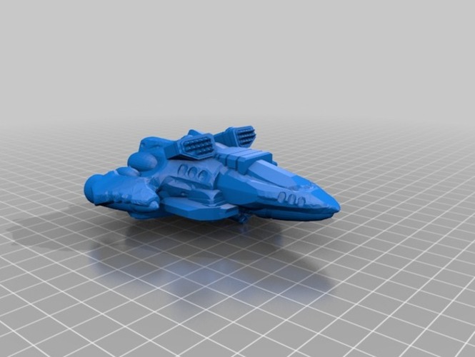 Wayfarer Tactics Dominion Striker Gunship 3D Print 1074